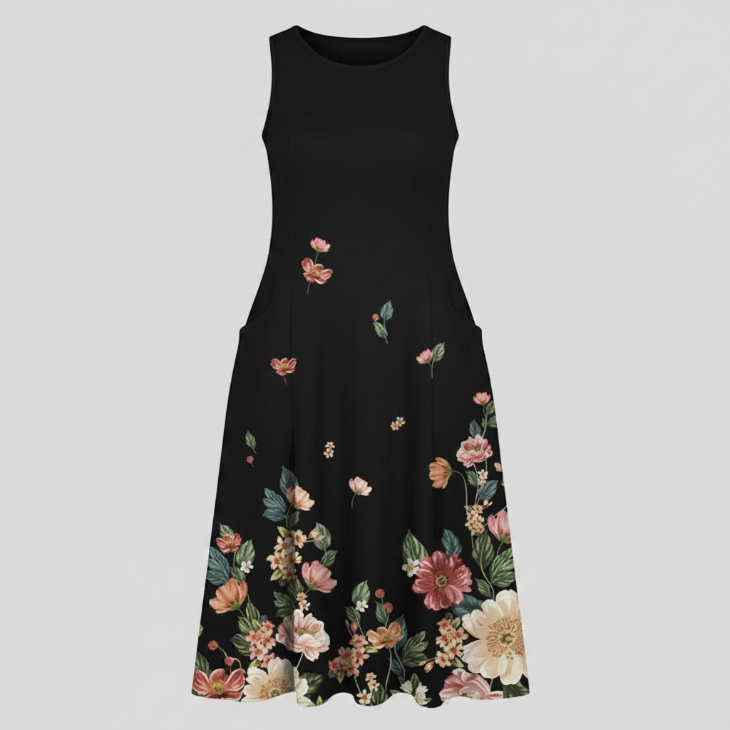 Floral Midi Dress | Women's Summer Dresses
