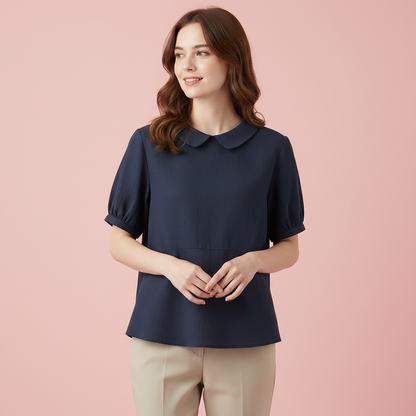 Chic White Blouse | Women's Long Sleeve Top
