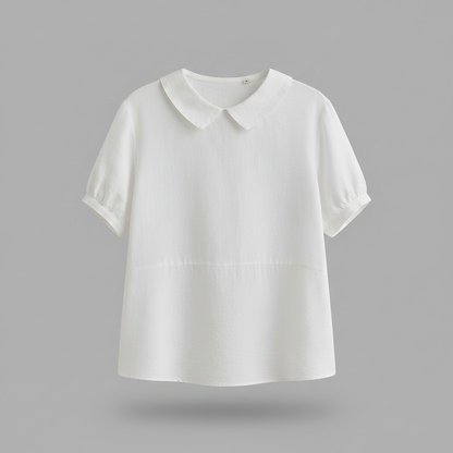 Chic White Blouse | Women's Long Sleeve Top