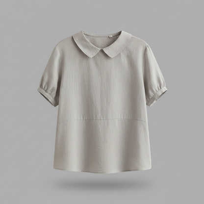 Chic White Blouse | Women's Long Sleeve Top