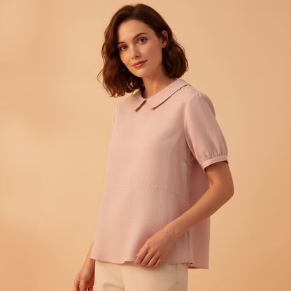 Chic White Blouse | Women's Long Sleeve Top