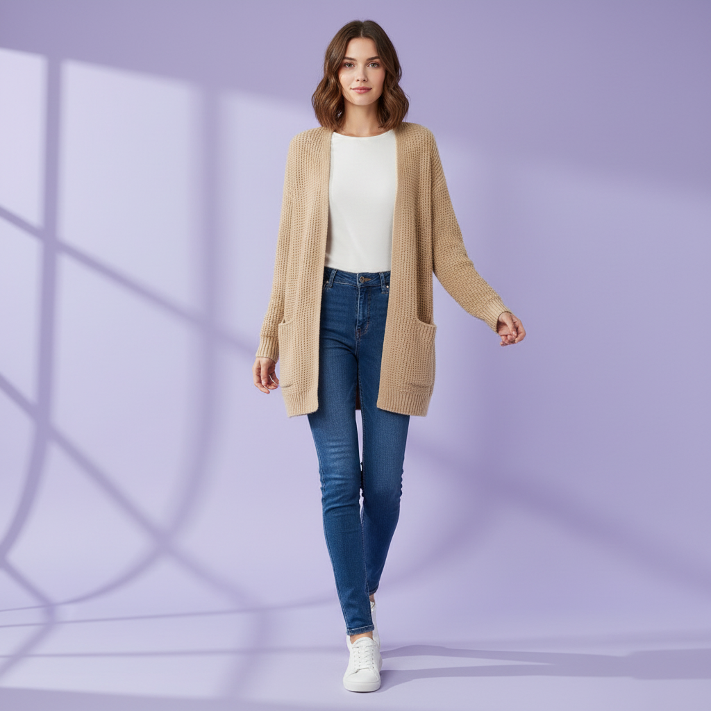 Cozy Long Cardigan | Women's Cardigan Sweater for Winter