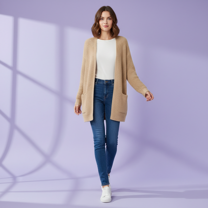 Cozy Long Cardigan | Women's Cardigan Sweater for Winter