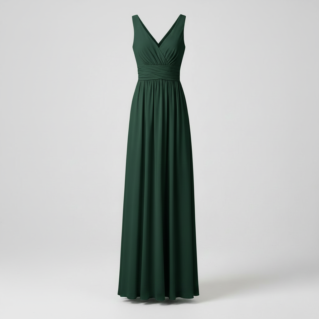 Elegant V-Neck Maxi Dress | Women's Summer Formal Dresses