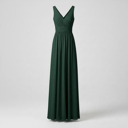Elegant V-Neck Maxi Dress | Women's Summer Formal Dresses