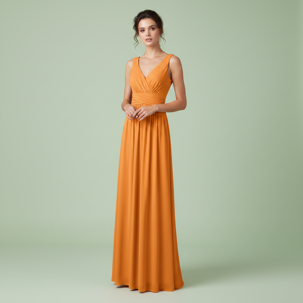 Elegant V-Neck Maxi Dress | Women's Summer Formal Dresses