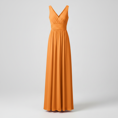 Elegant V-Neck Maxi Dress | Women's Summer Formal Dresses