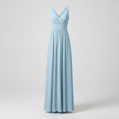Elegant V-Neck Maxi Dress | Women's Summer Formal Dresses