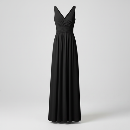 Elegant V-Neck Maxi Dress | Women's Summer Formal Dresses