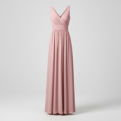 Elegant V-Neck Maxi Dress | Women's Summer Formal Dresses