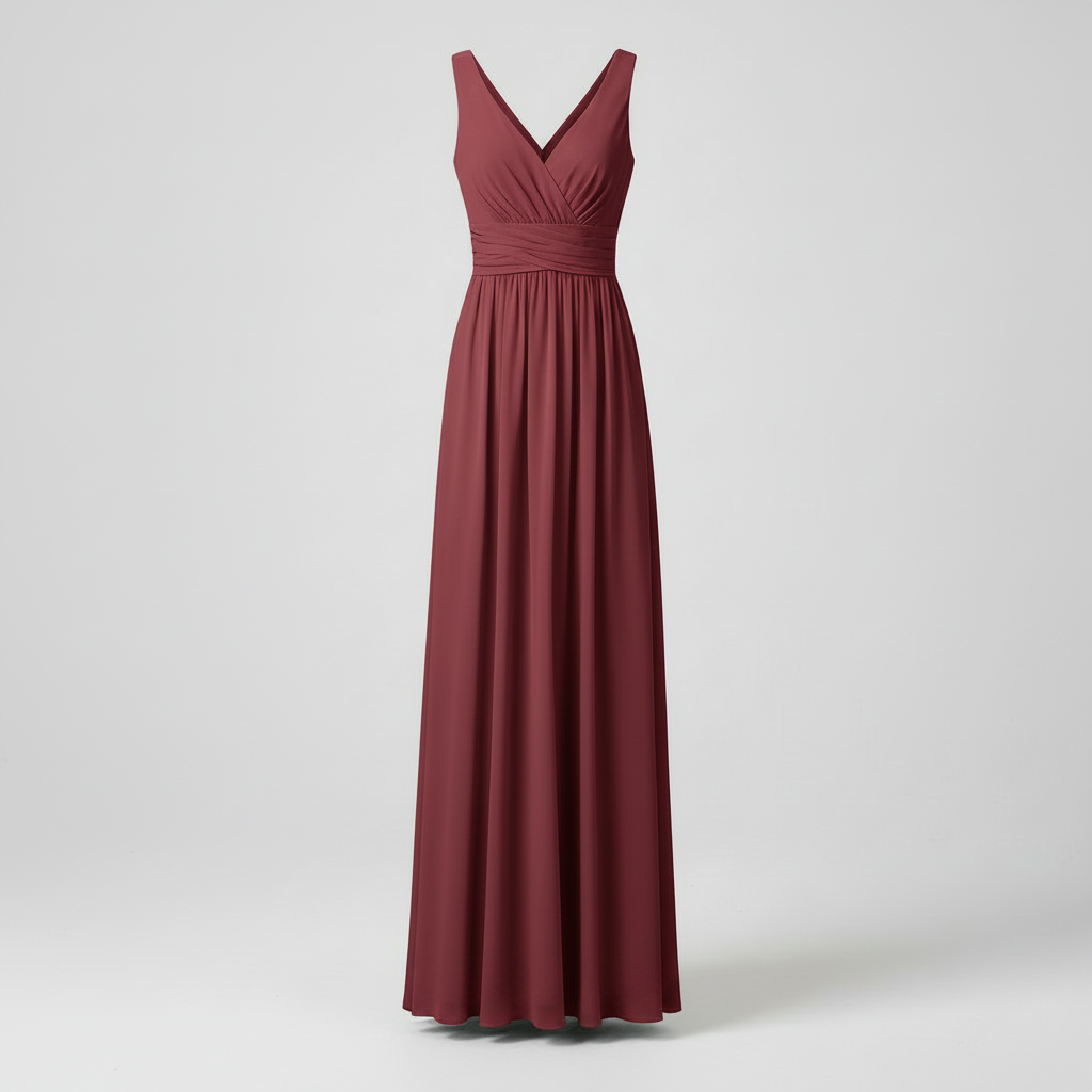 Elegant V-Neck Maxi Dress | Women's Summer Formal Dresses