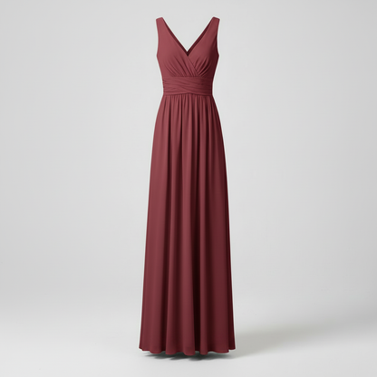 Elegant V-Neck Maxi Dress | Women's Summer Formal Dresses
