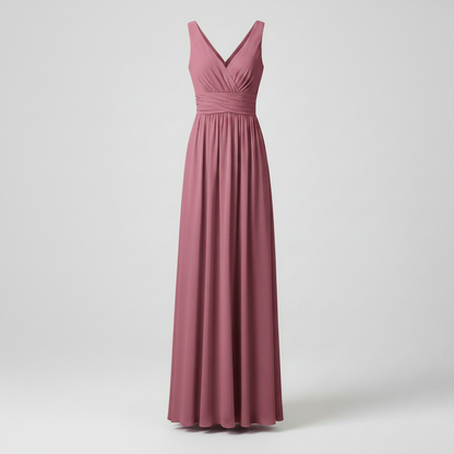 Elegant V-Neck Maxi Dress | Women's Summer Formal Dresses