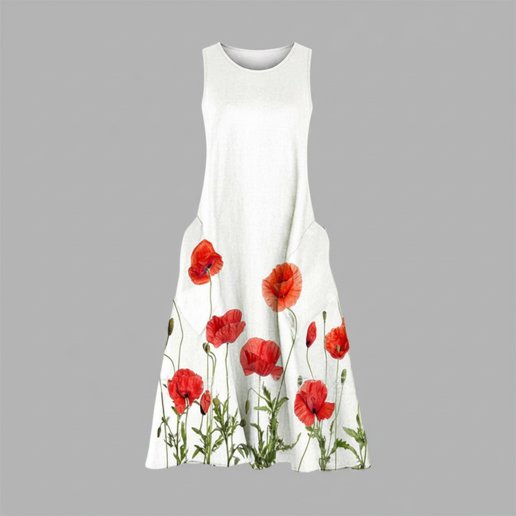 Floral Midi Dress | Women's Summer Dresses