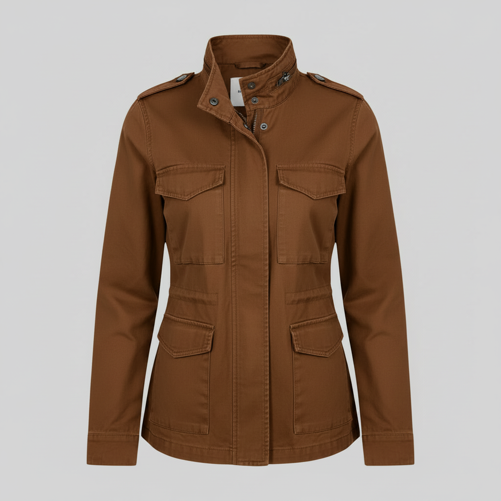 Modern Women's Zipper Jacket | Casual Women's Coat
