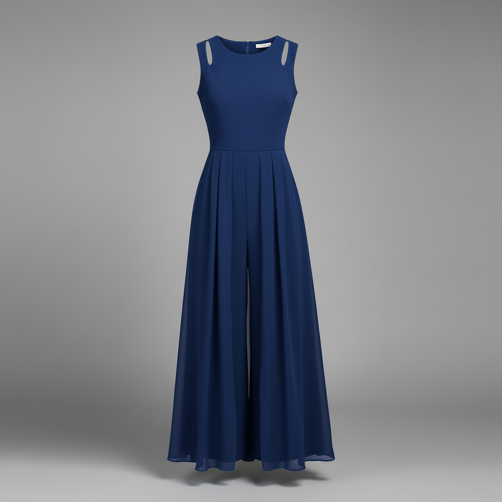 Sleeveless Wide Leg Jumpsuit | Women's Jumpsuit for Summer
