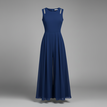 Sleeveless Wide Leg Jumpsuit | Women's Jumpsuit for Summer