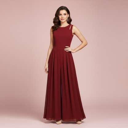 Sleeveless Wide Leg Jumpsuit | Women's Jumpsuit for Summer