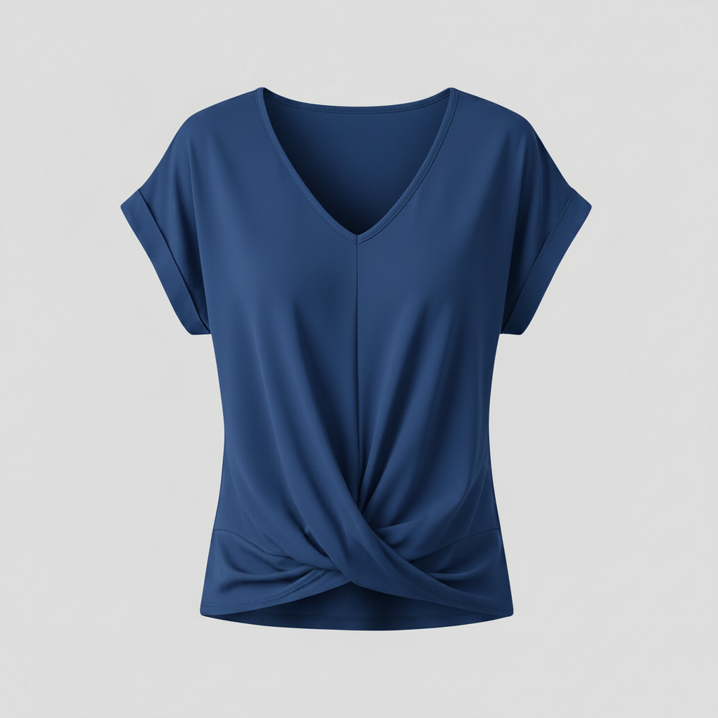 V-Neck Twist Top | Women's Going Out Blouse