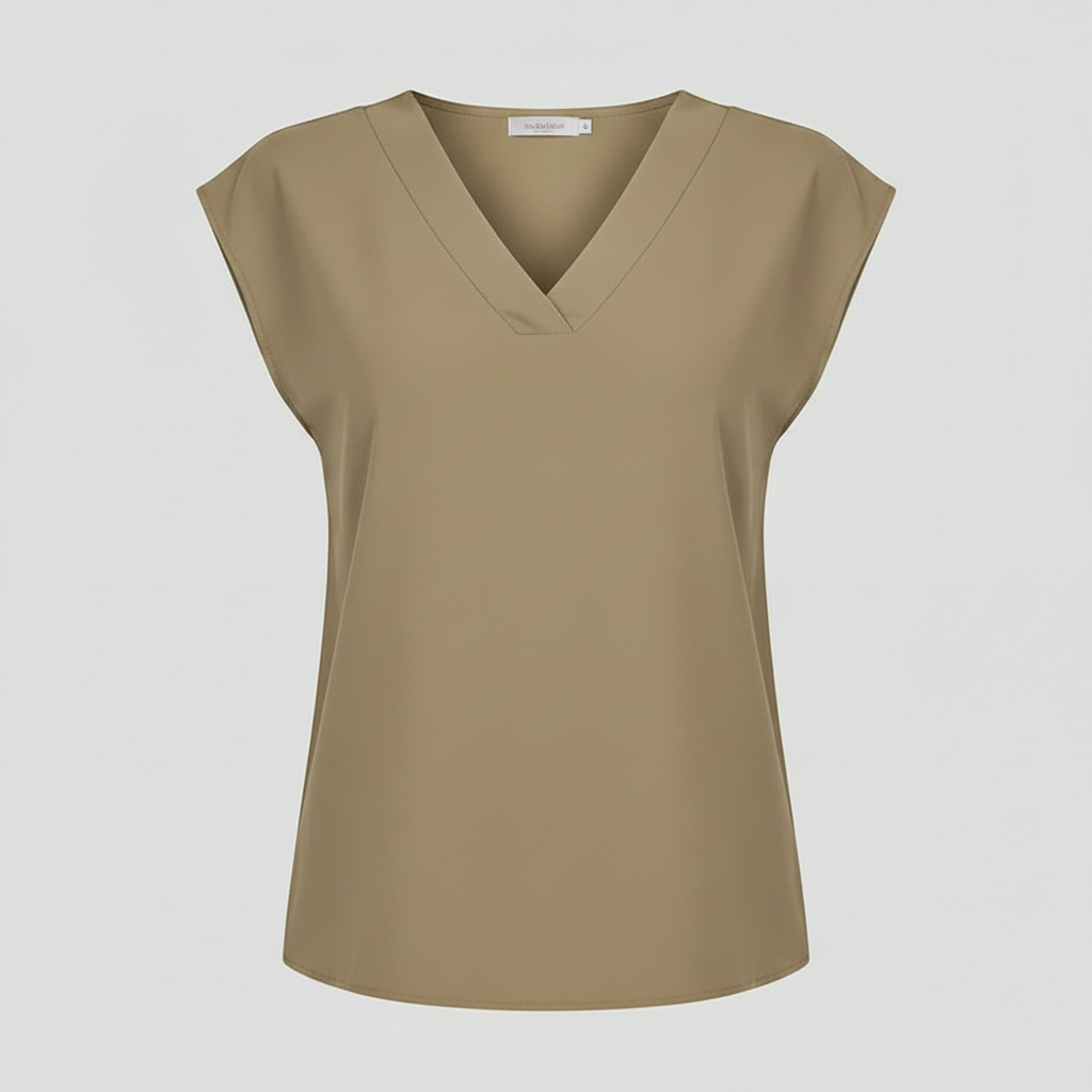 V-Neck Summer Blouse | Women's Blouse for Warm Days