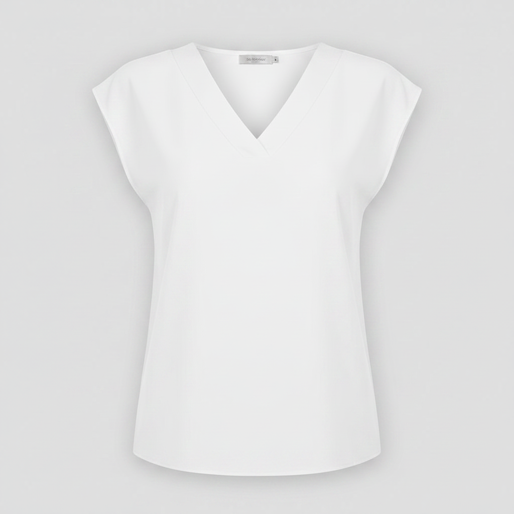V-Neck Summer Blouse | Women's Blouse for Warm Days