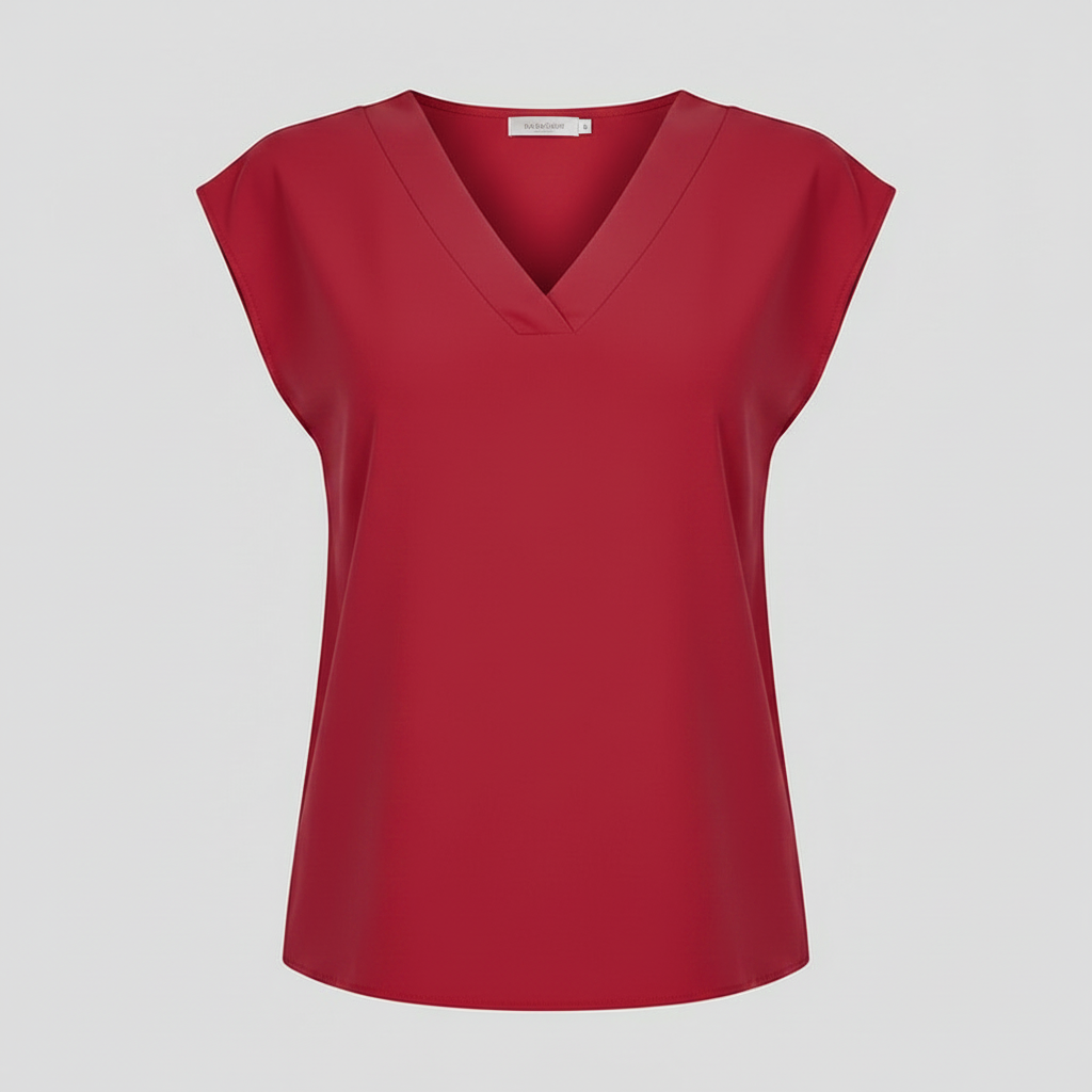 V-Neck Summer Blouse | Women's Blouse for Warm Days