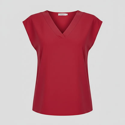 V-Neck Summer Blouse | Women's Blouse for Warm Days
