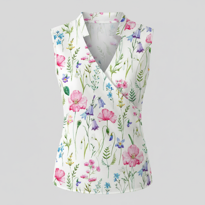 Women's V-Neck Summer Top | Blouses for Women